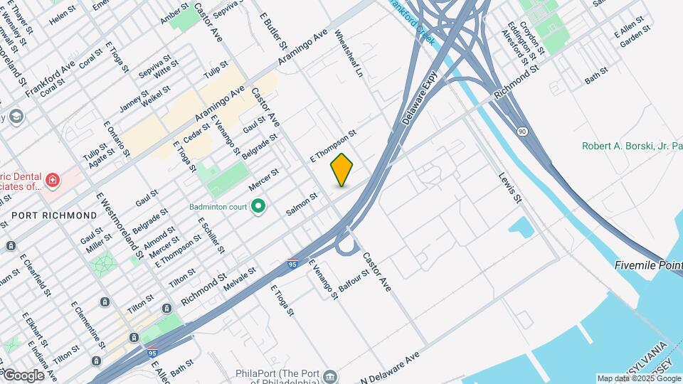 3726 Richmond St Map and Location Details