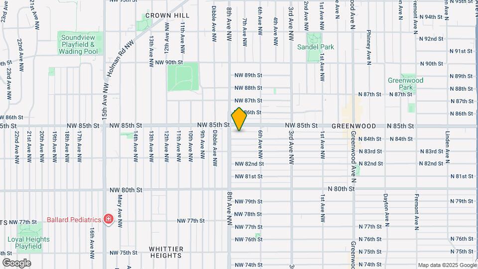 642 NW 84th St Map and Location Details