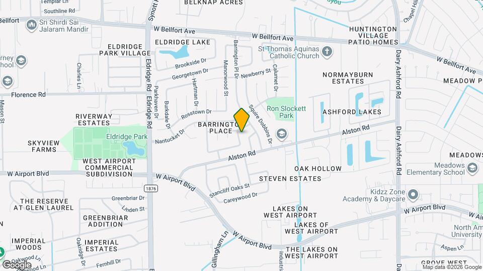 2118 Endicott Ln Map and Location Details