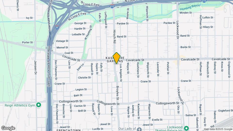 4302 Hirsch Rd-Unit -B Map and Location Details