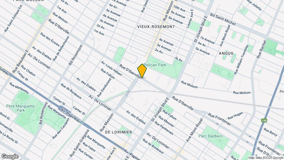 5196 D'iberville St Map and Location Details