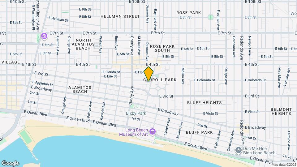 333 Junipero Ave Map and Location Details