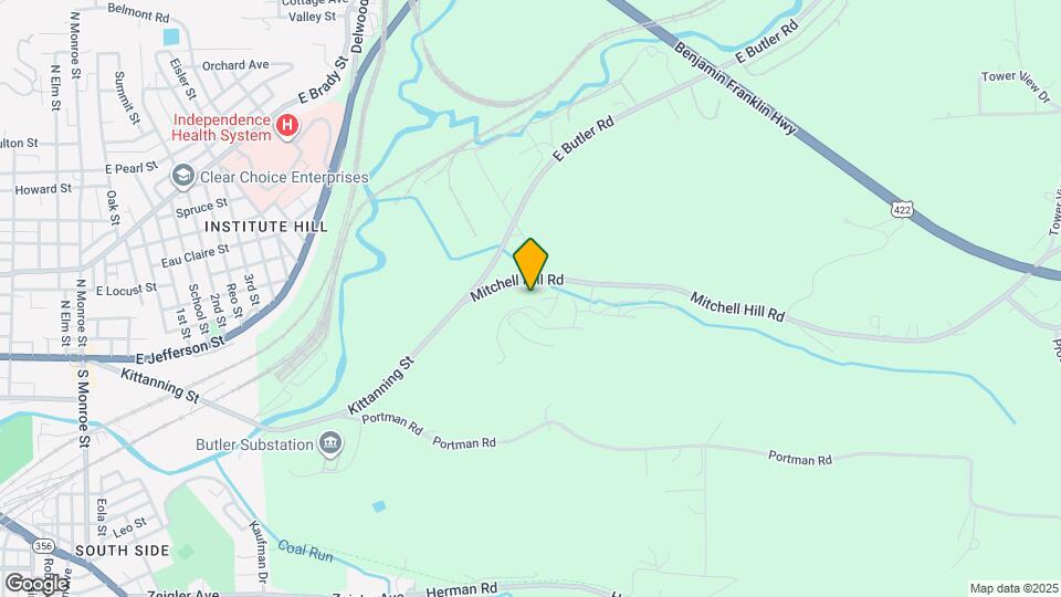 302 Mitchell Hill Rd Map and Location Details