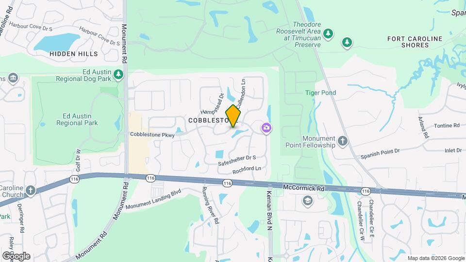 12318 Cobblestone Cir S Mapa y Detalles de la Ubicación