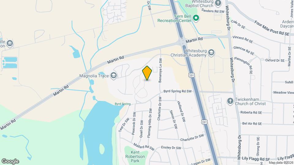 2020 Woodlawn Dr SW Map and Location Details