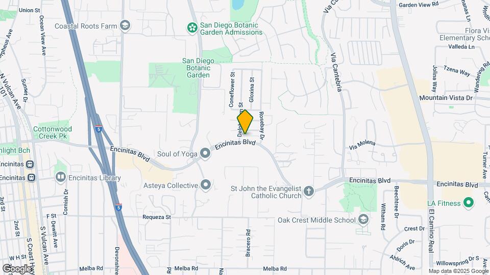 760 Encinitas Blvd Map and Location Details