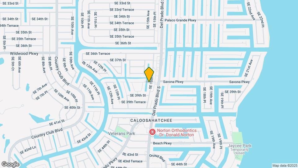 3816 SE 15th Pl Map and Location Details