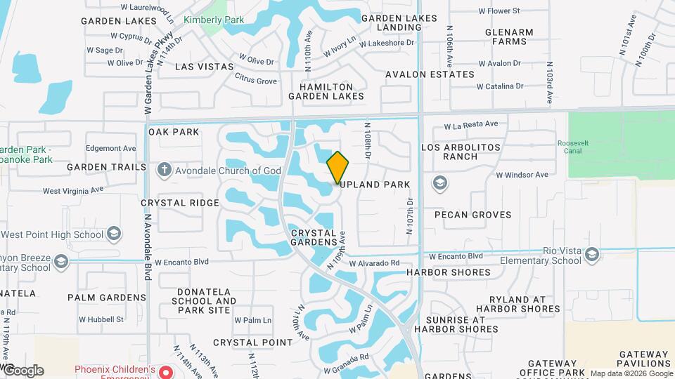 2520 N 109th Ave Map and Location Details