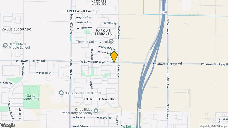 6324 W Winslow Ave Map and Location Details