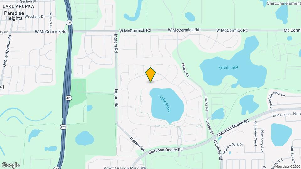 2739 Norway Maple Ct Map and Location Details