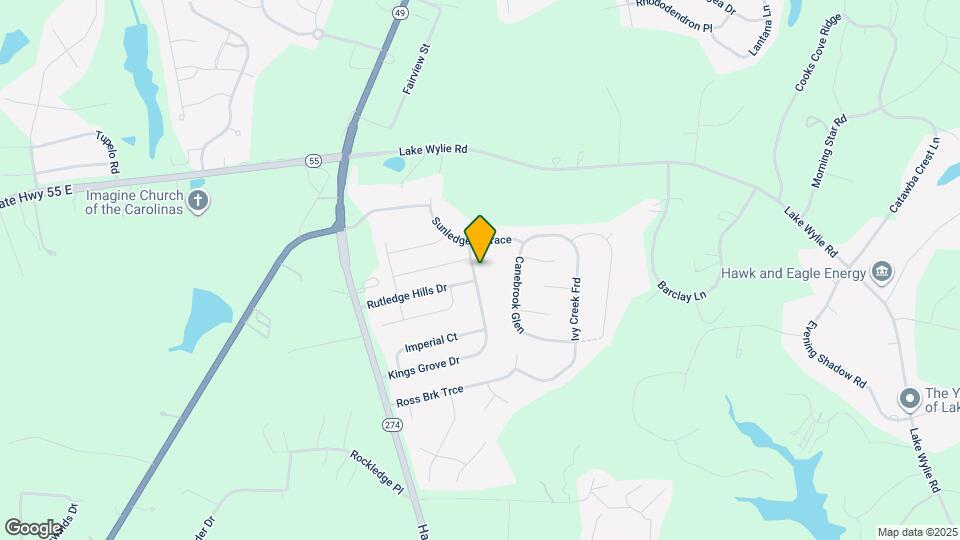 1418 Kings Grove Dr Mapa y Detalles de la Ubicación