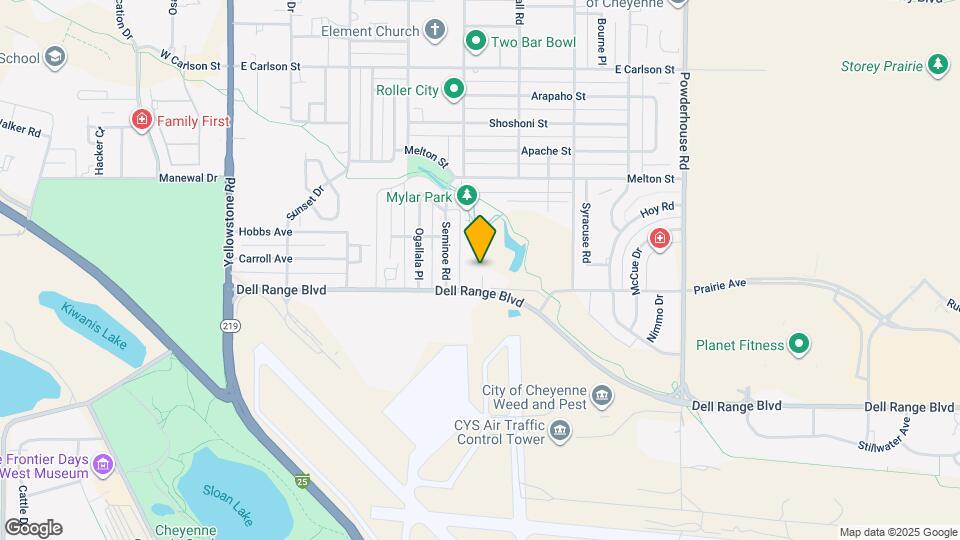 714 Dell Range Blvd Map and Location Details