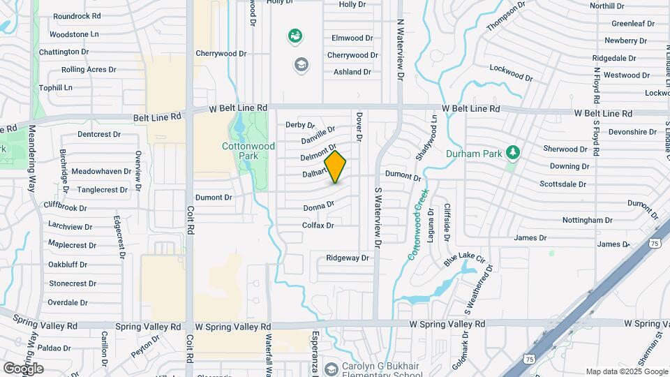 1223 Dumont Dr Map and Location Details
