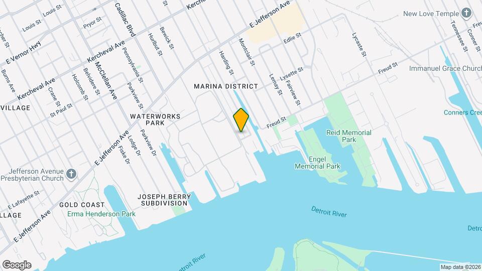 446 Marquette Dr Map and Location Details