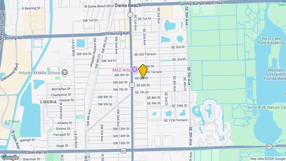 36 SE 5th St Mapa y Detalles de la Ubicación