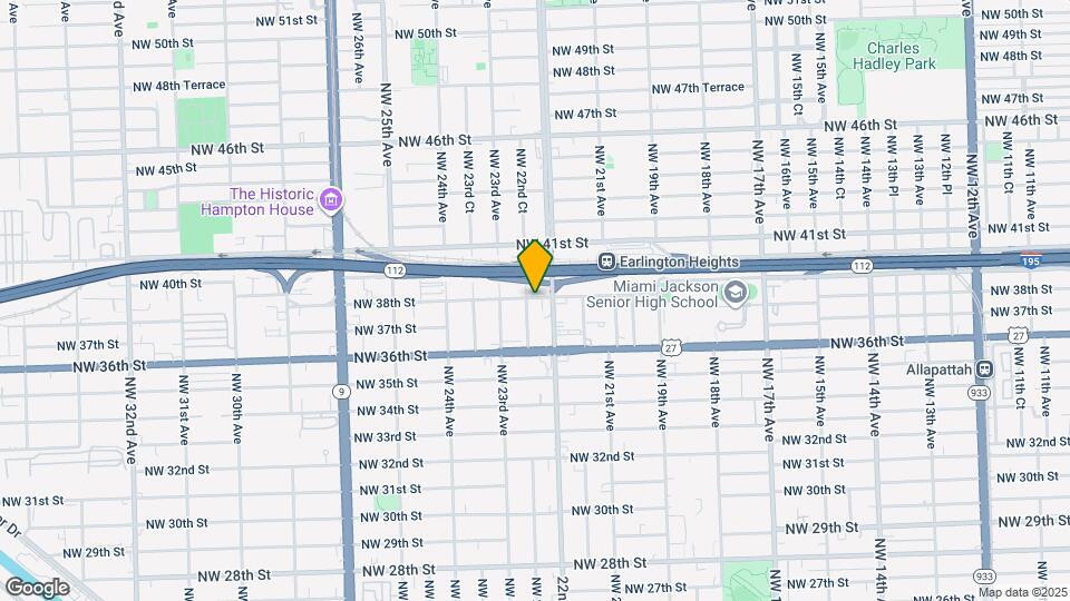 3745 NW 22nd ct Map and Location Details