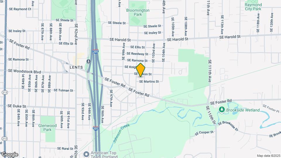 10119 SE Martins St Map and Location Details