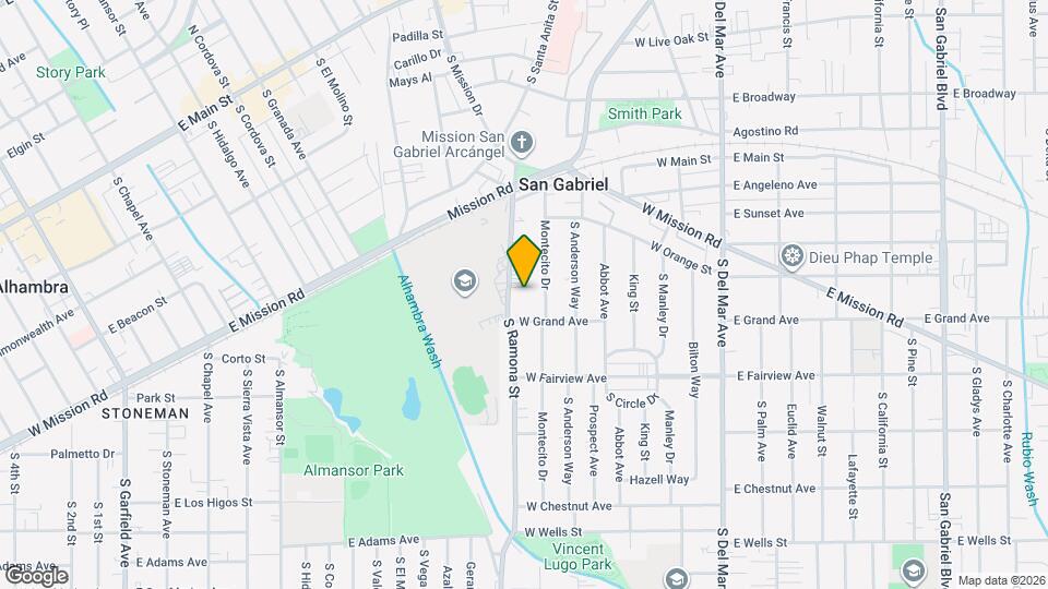 812 S Ramona St Mapa y Detalles de la Ubicación