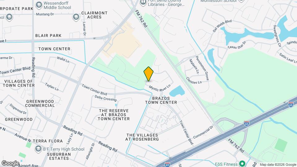 1346 Mystic River Ln Map and Location Details