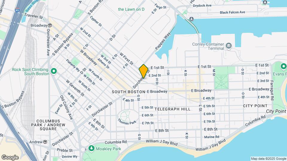 14 Emerson St, Unit 1 Map and Location Details