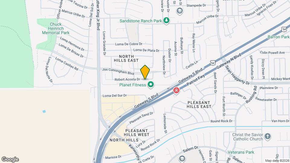 4740 Robert Acosta Dr Mapa y Detalles de la Ubicación