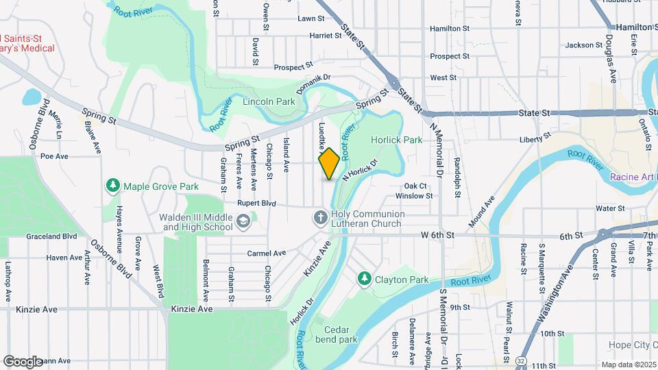 335 Luedtke Ave Map and Location Details