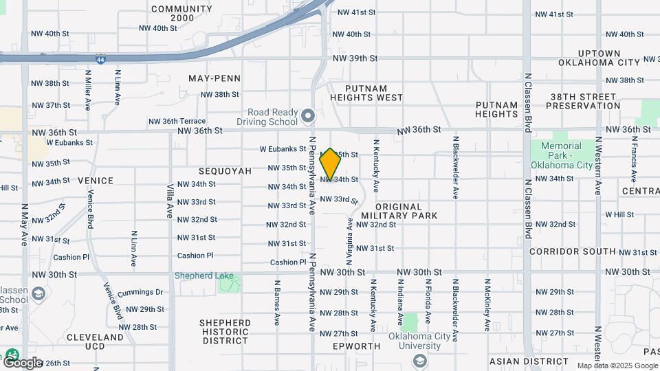 2022 NW 34th St Map and Location Details