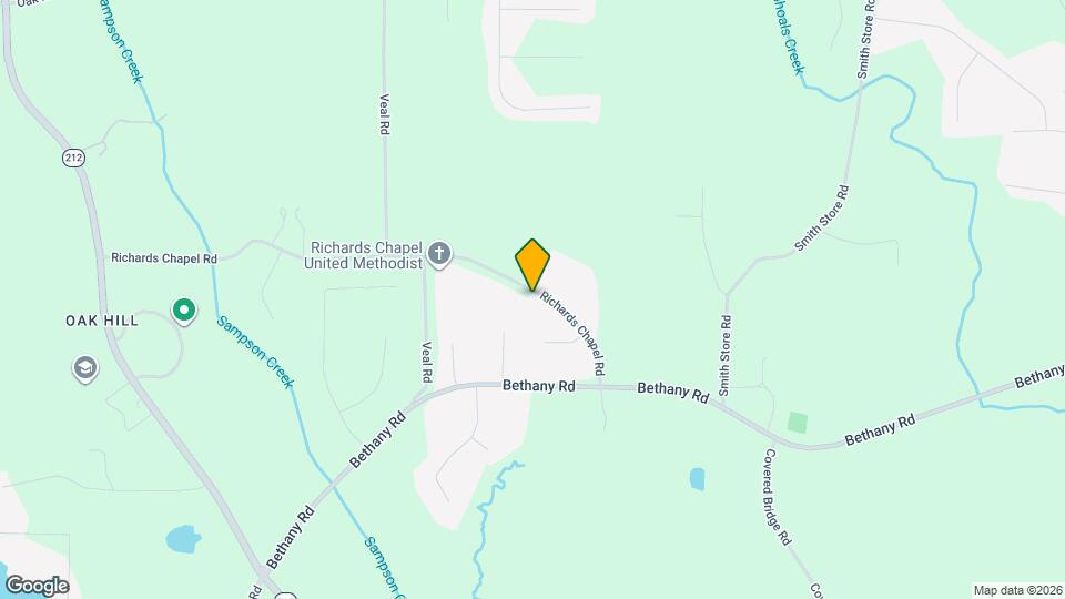 540 Richards Chapel Rd Mapa y Detalles de la Ubicación