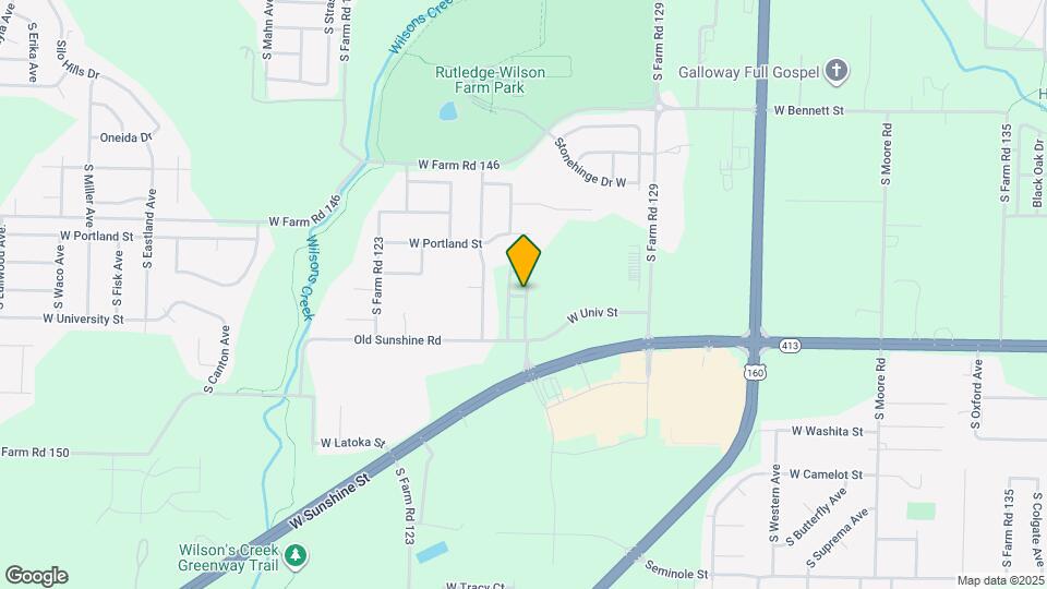 3861 W Univ St Mapa y Detalles de la Ubicación