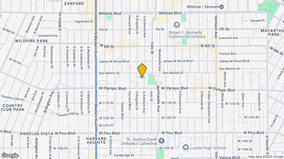 959 S Ardmore Ave Map and Location Details