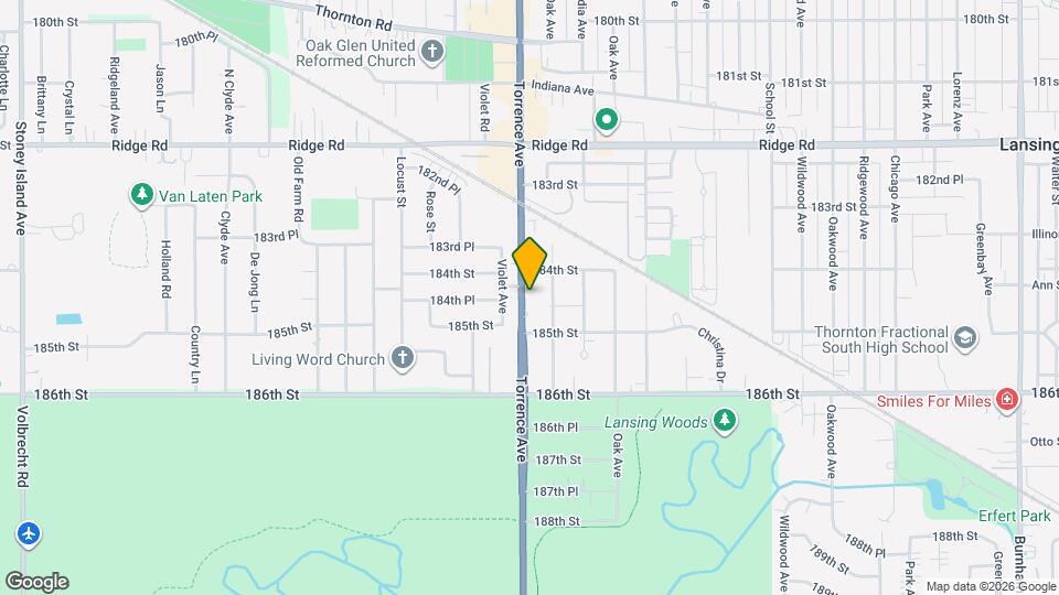 18423 Torrence Ave Mapa y Detalles de la Ubicación