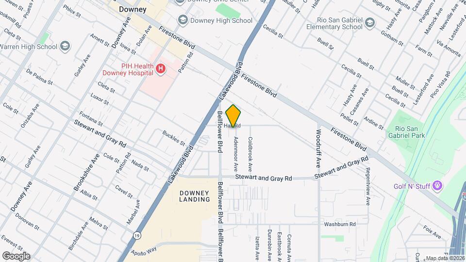 11613 Adenmoor Ave Map and Location Details