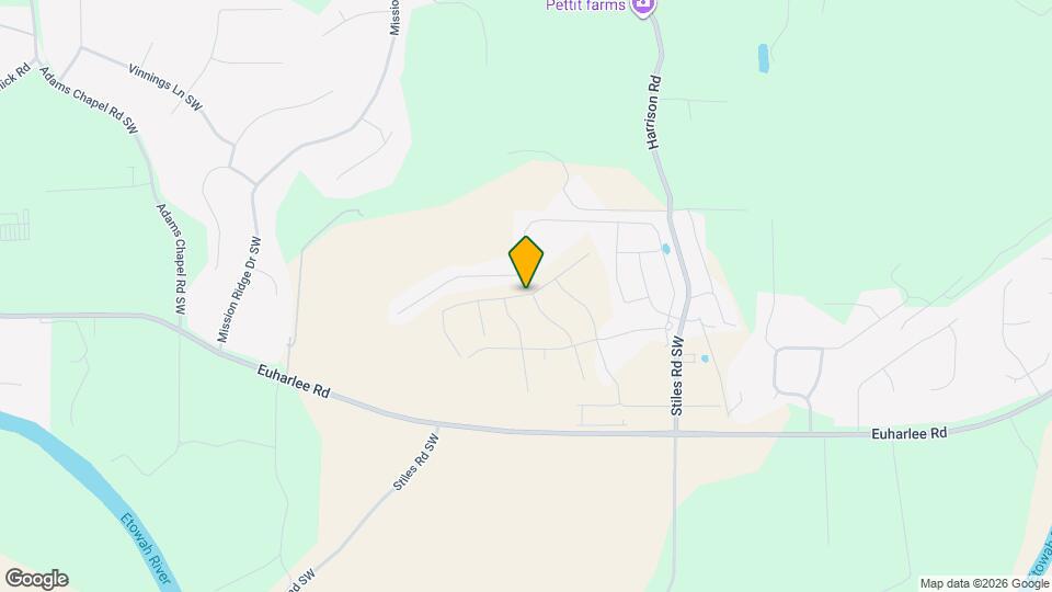 627 Mountaintop Rd SW Map and Location Details