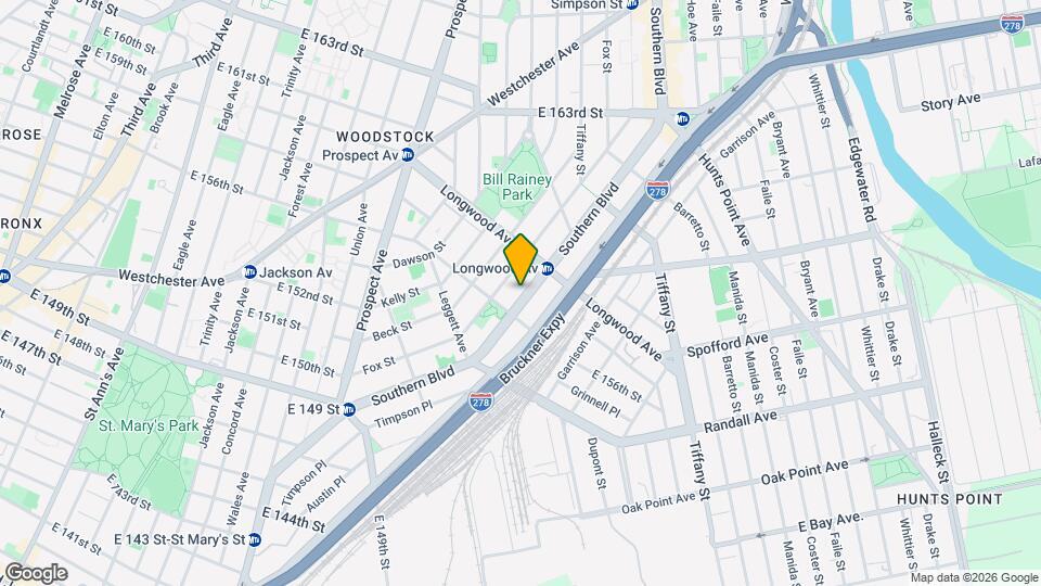 775-777 Southern Blvd Mapa y Detalles de la Ubicación