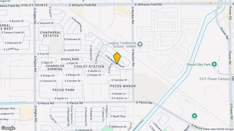 3873 E Bridgeport Pkwy Map and Location Details