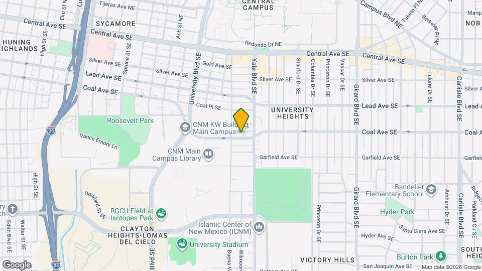 2117 Coal Ave SE Map and Location Details