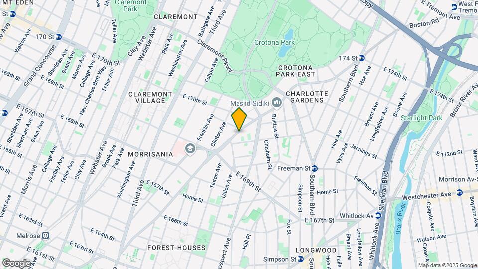 1374 Boston Rd Mapa y Detalles de la Ubicación