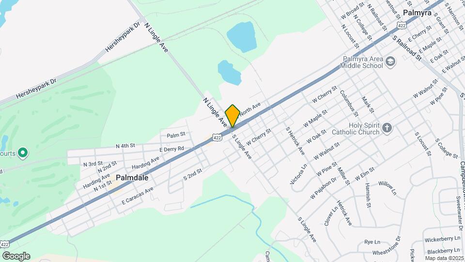 836 W Main St Map and Location Details
