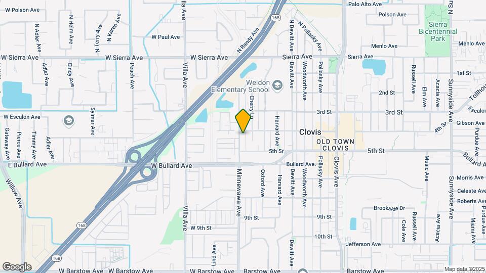 451-491 Minnewawa Ave Mapa y Detalles de la Ubicación