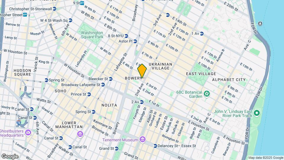 53 Second Ave Map and Location Details