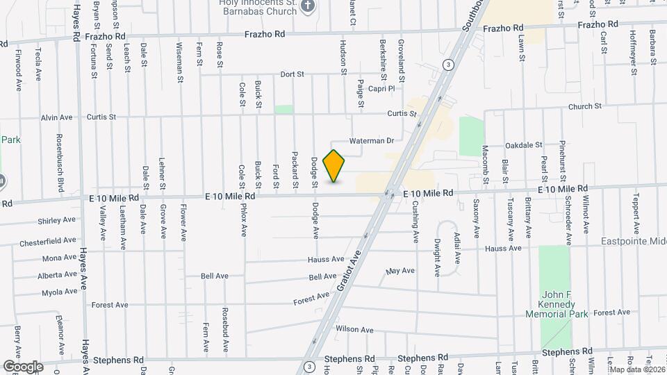 16461 E 10 Mile Rd, Unit 4B Map and Location Details