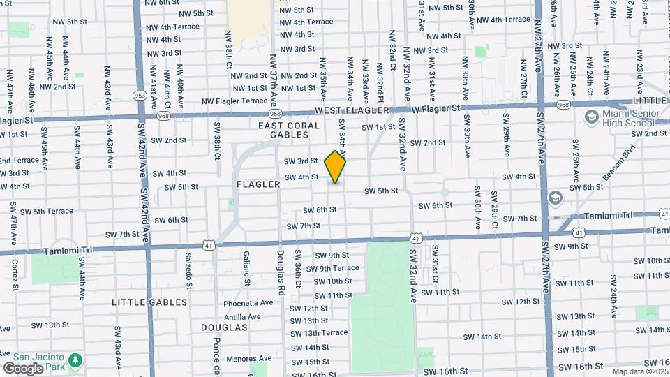3435 SW 5th St-Unit -3435 Map and Location Details