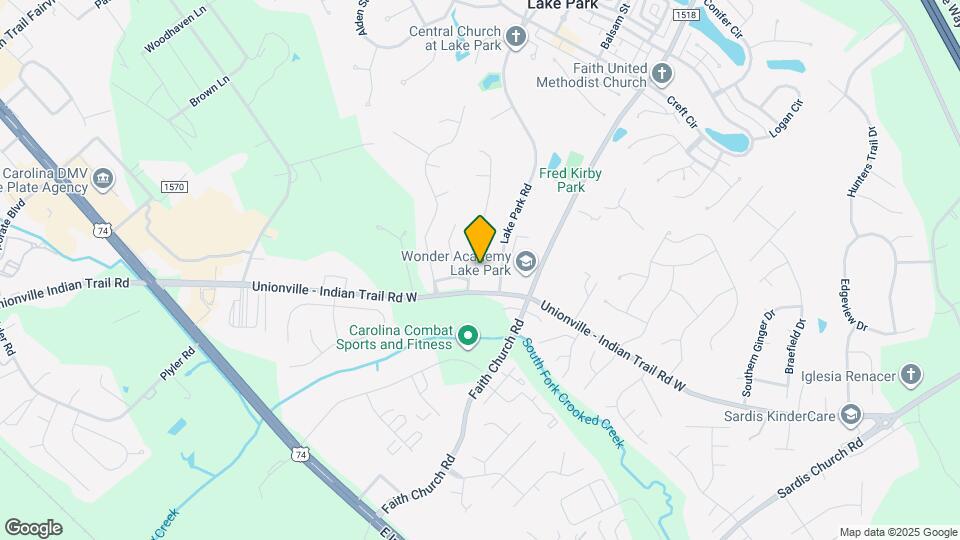 3304 Brooktree Ln Map and Location Details