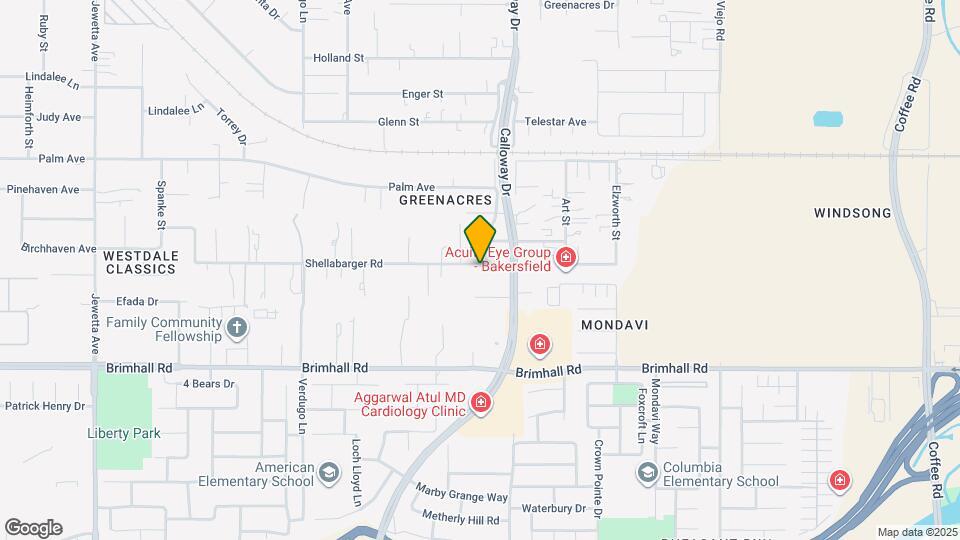 9801 Shellabarger Rd Map and Location Details