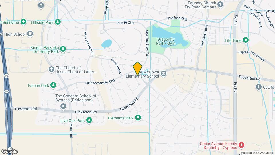 15426 Hill Country Oaks Ln Map and Location Details