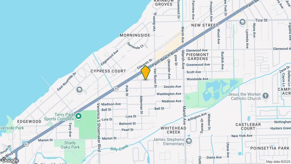 3920-3924 Woodside Ave Map and Location Details
