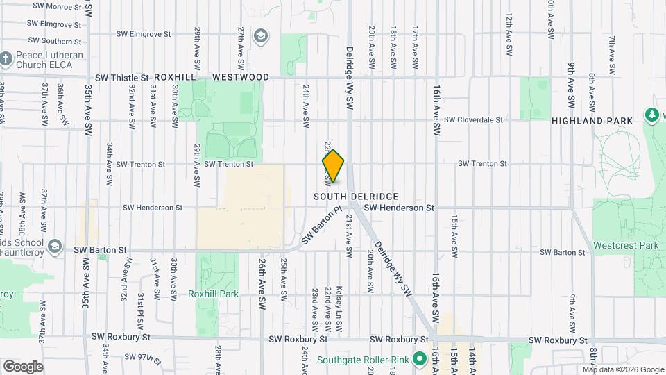 8836 22nd Ave SW Map and Location Details