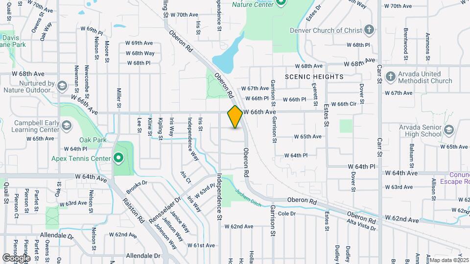 9462 W 65th Ave Map and Location Details