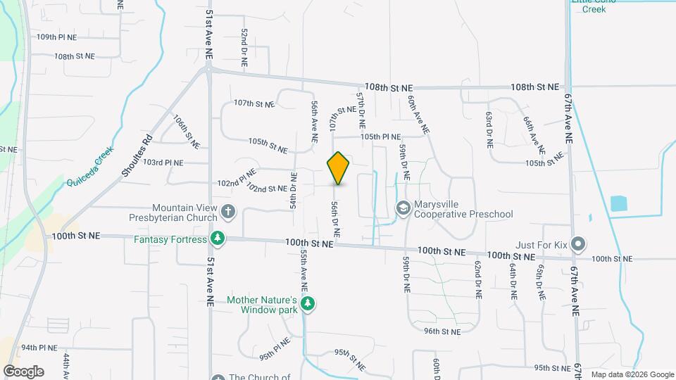 5614 103rd St NE Map and Location Details