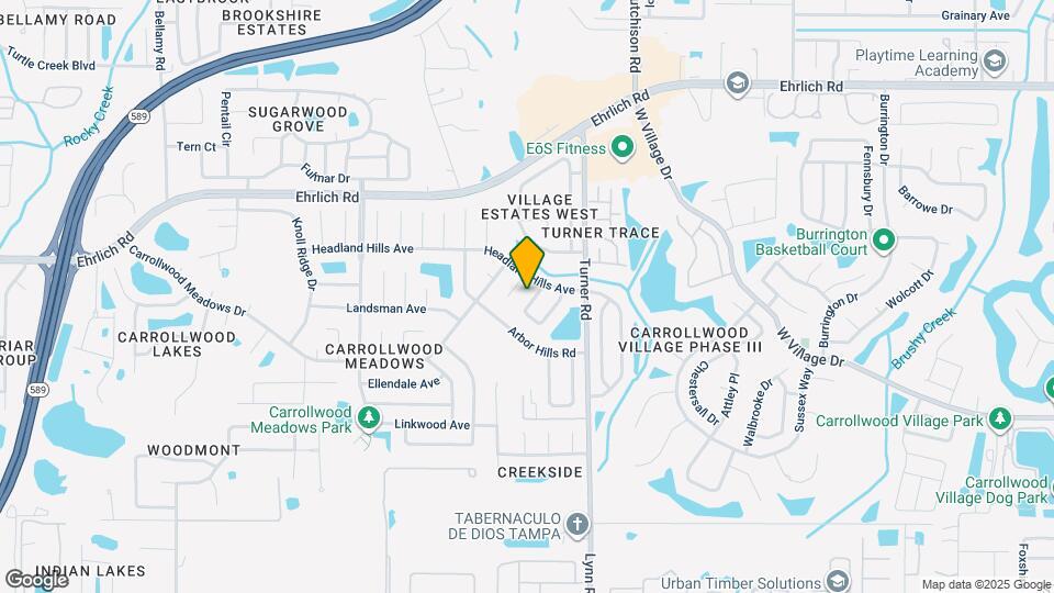 4932 Hi Vista Cir Map and Location Details